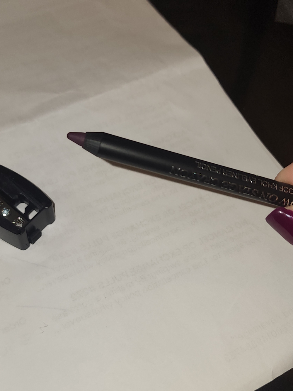 Dior Diorshow On Stage Waterproof Eyeliner Pencil - Plum